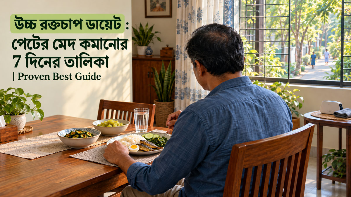 জানালার পাশে খাবার সাজানো টেবিলে বসে আছেন একজন ব্যক্তি, ঘরে সকালের আলো আসছে।